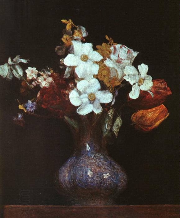 Henri Fantin-Latour Narcissus and Tulips